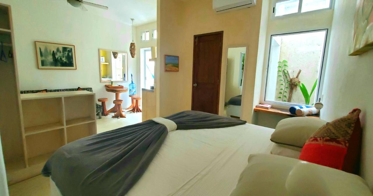 Layla Guesthouse Puerto Morelos Bagian luar foto